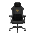 Anda Seat Phantom 3 PC gaming chair Upholstered padded seat Black AD18Y-06-B-PVC