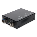 AddOn Networks ADD-GMC-MMSM-2LC network media converter 1000 Mbit/s 1310 nm Black