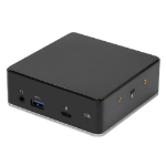 eSTUFF GLB232002 laptop dock/port replicator Wired USB 3.2 Gen 1 (3.1 Gen 1) Type-C Black