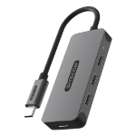 Sitecom CN-5015 interface hub USB Type-C 10000 Mbit/s Donkergrijs