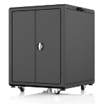 Lanview LVR16U7075BL-DCN-LAPTOP portable device management cart/cabinet Black