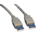 Cables Direct 5m USB 2.0 USB cable USB A Beige