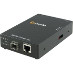 Perle S-110P-SFP network media converter 100 Mbit/s Black