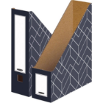 Bankers Box Decor Magazine File - Urban Midnight Blue Pack of 5