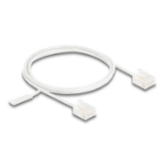 DeLOCK RJ45 Network Cable Cat.6 UTP Ultra Slim 1 m white with short plugs