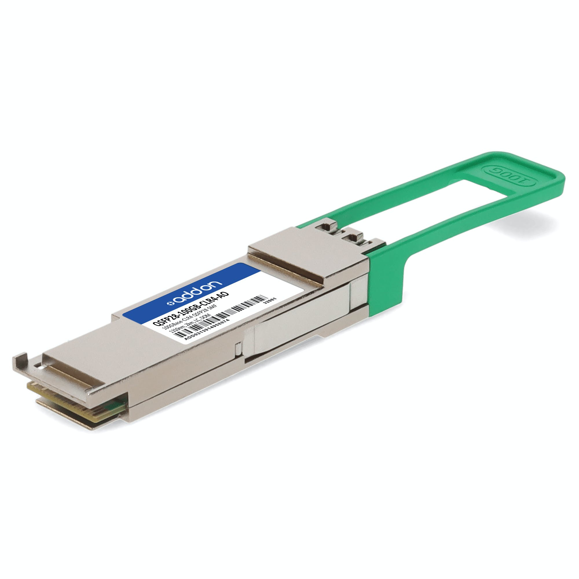 AddOn Networks QSFP28-100GB-CLR4-AO Compatible 100G QSFP28 2 km TAA Compliant Transceiver
