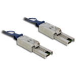 DeLOCK 2m, Mini SAS SFF-8088 - Mini SAS SFF-8088 Zwart