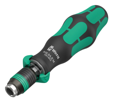 Wera Bitholding screwdriver with ratchet functionality