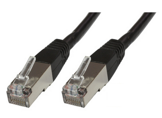 Image of Microconnect STP6015S networking cable Black 1.5 m Cat6 F/UTP (FTP)