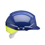 Centurion Reflex Safety Helmet Blue C / W Yellow Rear Flash Blue