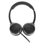 Targus AEH104GL headphones/headset Wired & Wireless Head-band Calls/Music USB Type-C Bluetooth Black