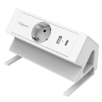 Fellowes 100137173 power extension 2 m 1 AC outlet(s) Indoor White