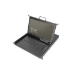 Digitus 17" HD LCD KVM Console, 16-Port Cat 5, german Keyboard
