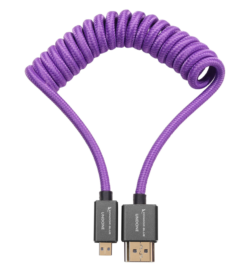 Kondor Blue KB-MC-FHDMI-12-P HDMI cable 0.61 m HDMI Type A (Standard) HDMI Type D (Micro) Purple
