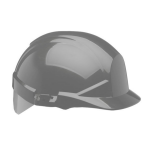 Centurion RangeReflex Grey Slip Ratchet Helmet With Silver Flash