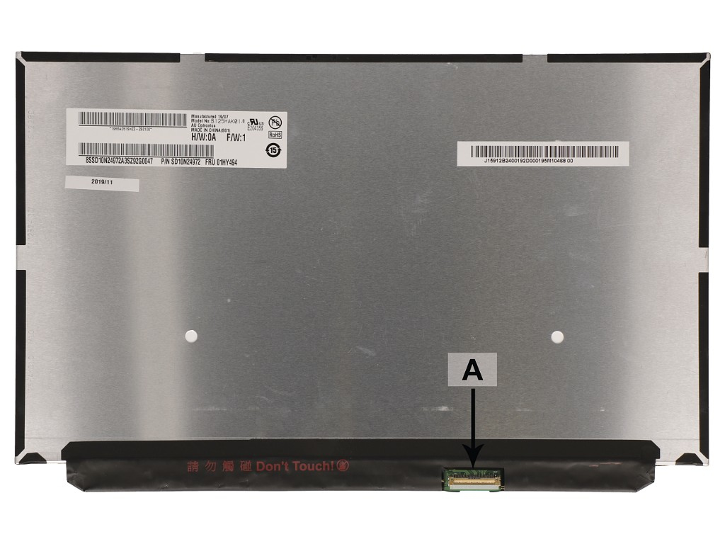 Image of 2-Power 2P-R125NWF4 HW31 notebook spare part Display