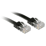 Lindy 5m Cat.6 networking cable Black Cat6