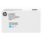 HP CF331AC/654A Toner cartridge cyan Contract, 15K pages ISO/IEC 19798 for HP Color LaserJet M 651