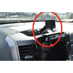 Brodit 213557 houder Passieve houder Beeldscherm, Navigator, Draagbare printer, Tablet/UMPC, Eindstation Zwart