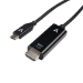 V7 V7UCHDMI-1M video cable adapter USB Type-C 3.2 Gen 1 HDMI Black