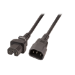 EFB Elektronik EK585.2V2 power cable Black 2 m IEC C14 IEC C15