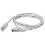 AddOn Networks ADD-7FSLCAT6A-WE networking cable White 2.13 m Cat6a U/UTP (UTP) Round