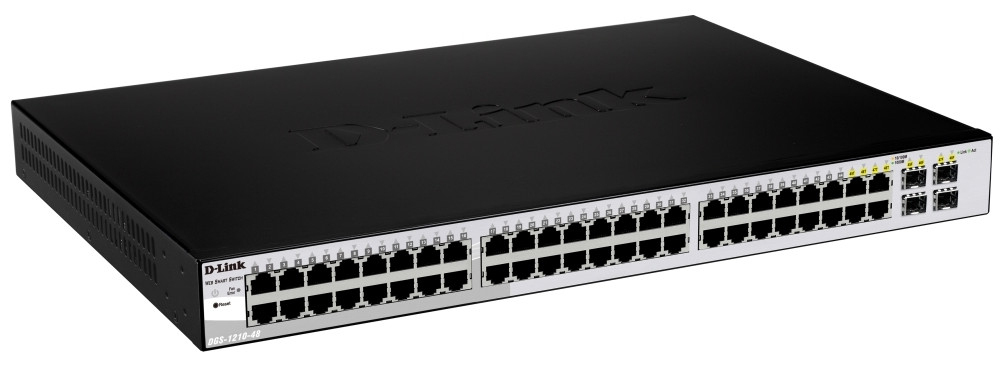 Image of D-Link DGS-1210-48 network switch Managed L2 Black