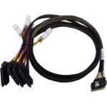 Microchip Technology 2305600-R Serial Attached SCSI (SAS) cable 0.8 m Black, Multicolour