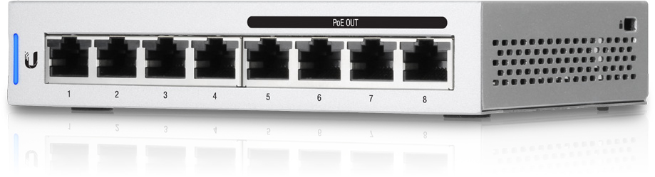 Image of Ubiquiti UniFi 5 x Switch 8 Managed Gigabit Ethernet (10/100/1000)...