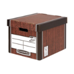 BANKERS BOX TALL BOX WOODGRAIN PK5