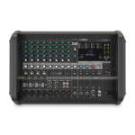 Yamaha EMX7 audio mixer 12 channels Black