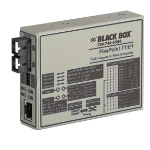 Black Box MT662A-MSC netwerk media converter 2048 Mbit/s Multimode Zwart
