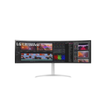 LG 49WQ95X-W computer monitor 124.5 cm (49") 5120 x 1440 pixels UltraWide Dual Quad HD White