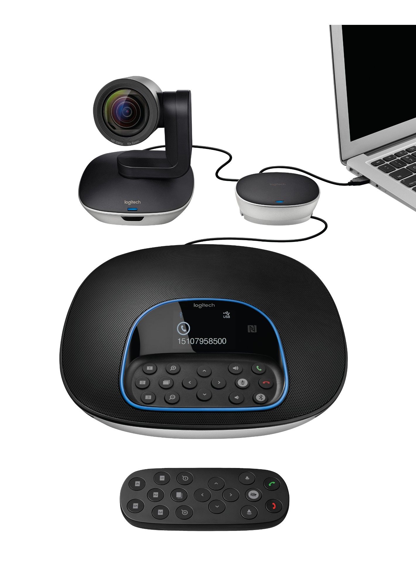 Logitech GROUP video conferencing system Group video ...