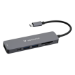 Verbatim USB-C Essentials Multiport Hub 6 ports: HDMI, USB-C PD, USB-A 3.2 Gen 1, USB-A, SD & microSD