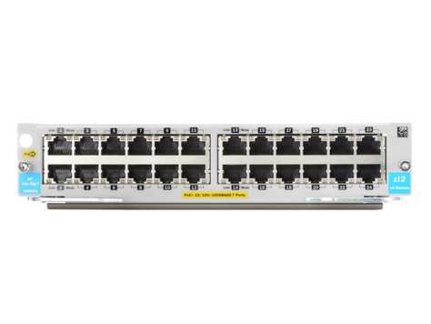 Image of Hewlett Packard Enterprise 24-port 10/100/1000BASE-T PoE+ MACsec...