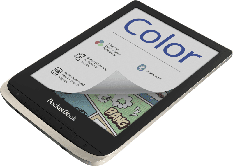 PocketBook Color e-bokläsare Pekskärm 16 GB Wi-Fi Silver