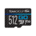 Team Group GO memory card 512 GB MicroSDXC Class 3