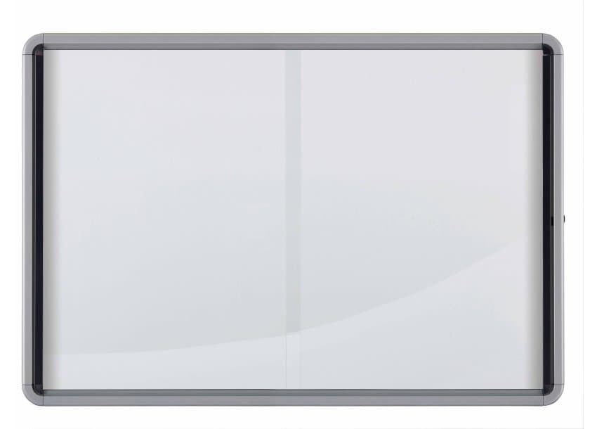 Nobo Premium Plus Magnetic Lockable Notice Board Sliding Door 18xA4