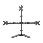 ACTECK Soporte Tres Monitores ENFORCE ZONE-B SM530  ACTECK Soporte Con Base Articulado para Tres Monitores -
