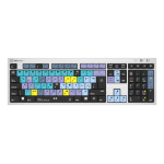 Logickeyboard LKB-RESC-AJPU-UK keyboard Office USB QWERTY English Silver