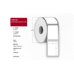 Capture SHIPLABEL102X192-C76 printer label