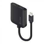 ALOGIC Mini DisplayPort to Dual DisplayPort 2.0 Adapter - 4K - 30 Hz