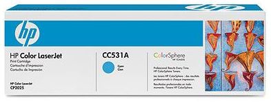 HP CC531A toner cartridge 1 pc(s) Original Cyan