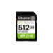 Kingston Technology 512GB SDXC Canvas Select Plus Gen3 150MB/s C10 UHS-I U3 V30