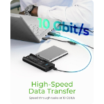 ICY BOX IB-180MS-C31 USB 3.2 Gen 2 (3.1 Gen 1) Type-C Black