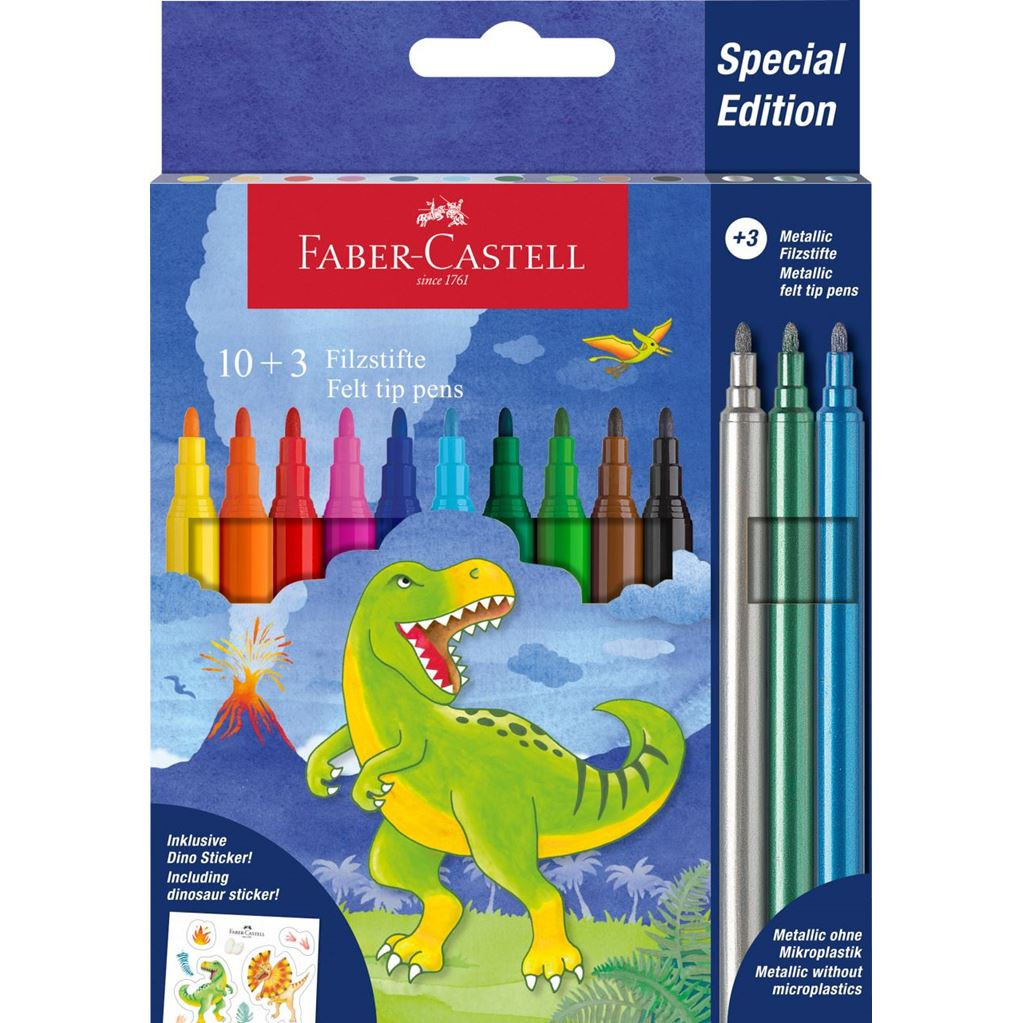 Faber-Castell 554214 felt pen Multicolour 13 pc(s)