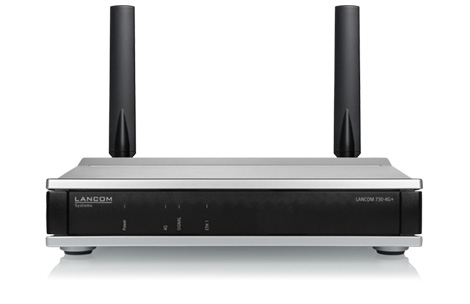 Image of Lancom Systems 730-4G+ wireless router Gigabit Ethernet Black, Grey