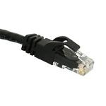 C2G Cat6 Snagless CrossOver UTP Patch Cable Black 7m networking cable