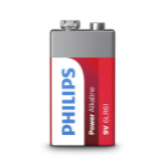 Philips Power Alkaline Battery 6LR61P1B/10